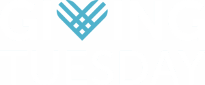 Giving Tuesday Logo with a blue heart
